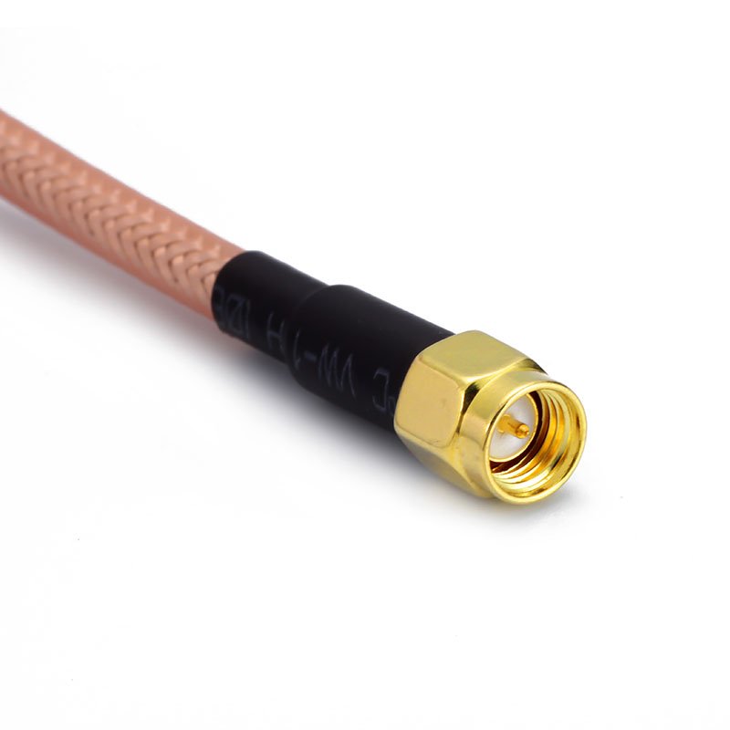 SMA Male to Waterproof SMA Female RG142DB Coax Cable for WiFi GSM CDMA 3G 4G GPS Antenna Extension RF Cable assembly